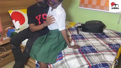 super-naughty schoolgirls poking after college class pt1