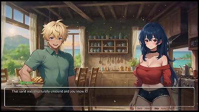 Bluring the walls [ ROMANCE hentai Game ] Ep.4 EXHIBITIONIST girlfriend CONFESS !
