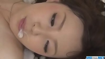 Ayane Okura ruined by two bears in perfect trio - More at javhd.net