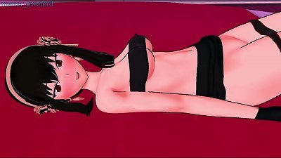 Yor Forger (spy x family) in love hotel mission