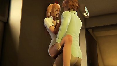 intensity smashes Denji l manga Chainsaw stud l 3d cartoon hentai