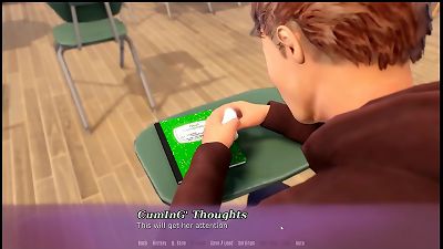 The wants of summer [Hentai game PornPlay] Ep.2 voyeurism on the stepsis bathing didn't went as planned