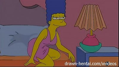 girl/girl manga porn - Lois Griffin and Marge Simpson