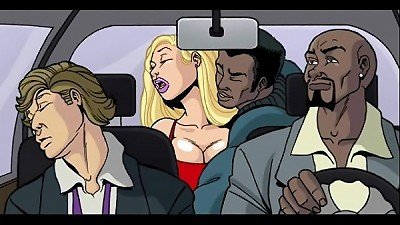 interracial cartoon video