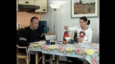 Dad daughter and mom