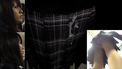 flash cum asian college girl in instruct