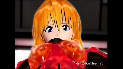 nasty manga slut smashed by aliens