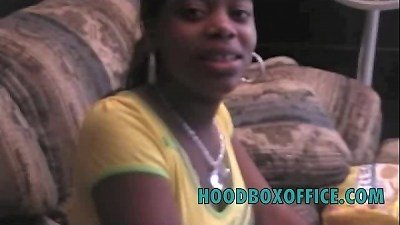 massive arse slut skips school to fellate big ebony shaft