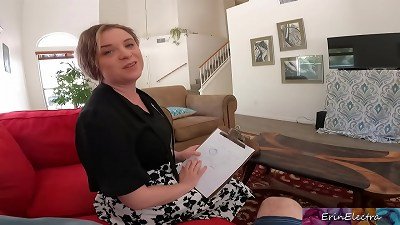 Homework reward fuck-a-thon with stepmom