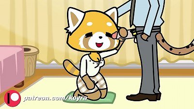 Aggretsuko pornography parody Retsuko anger sex, first-ever minute preview - public unleash aug 3