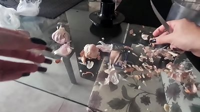 cockslut blondie demonstrates THE cooter