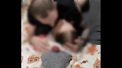 in bed with my husband.