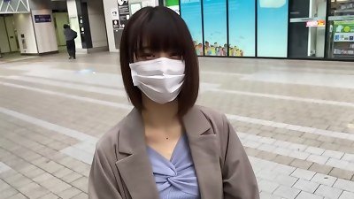 puny chinese teeny with tight saluting pussy. She has clean clean-shaven stunning pussy. deep throat & Creampie. Part 1