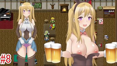 HGame-Syra and the 3 Artifacts-08~ The perverted boss of the weapon point! I accidentally exposed my boobies while working in a tavern!