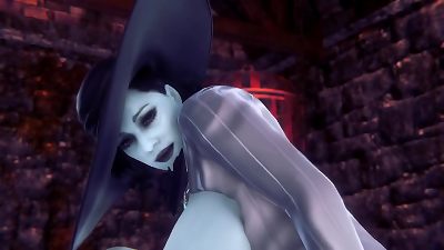 dame Dimitrescu switch sides Cowgirl | Resident Evil Village Parody