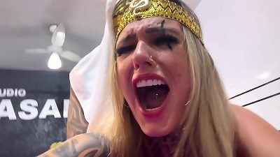 Wow, what a luxurious feeling, I sensed his bone throbbing inside me right when he was going to spunk all inside my cunny and butt and he wouldn't take it out for anything!