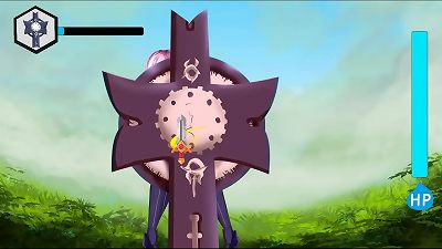 Click Click Battle with M [PornPlay anime Game] Ep.1 woman knight undressing fight