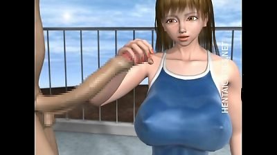 3d anime porn hoe take man rod at poolside