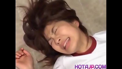 Haruki Morikawa deep-throats beef whistle while getting doggy