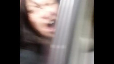 korean unexperienced tries rectal in her mini van