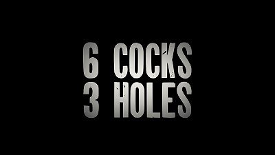 YASMINA KHAN birthday gang plow 6 ON 1... DP, DPP, TP, AIRTIGHT, 6 CREAMPIES AND A whole bunch MORE!!!