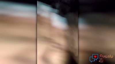 naughty young girl gets her fuckbox all humid with milk