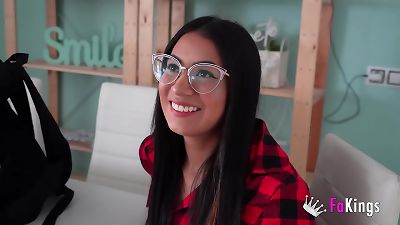 My very first time in the ass. Lara Rey is praying for ass-fuck sex. Edu Sanchez will debut this Latina's taut culo in FAKings