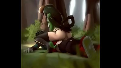 Tsu and Midoriya woods nail (Greatm8)