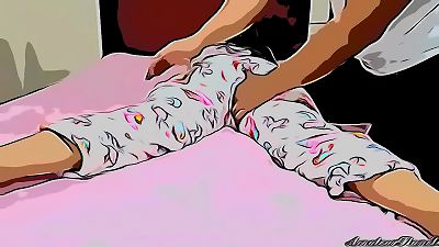 Uncle Takes Advantage Of His Niece When She Is Alone By caressing Her teen body Part 1 - animation