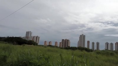 Comendo a minha vizinha gostosa no mato.