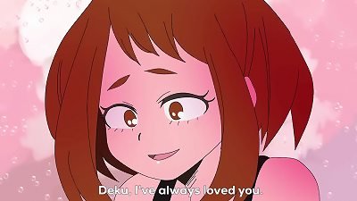 Uraraka is torn up by Midoriya after she declares her love for him