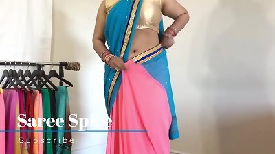 Learn How To Wear Crepe Saree ideally || party Wear Saree fashion || Bollywood Latkaas & Jhatkaas Mms. Join me on Patreon and support me use this link : https://www.patreon.com/sareespice