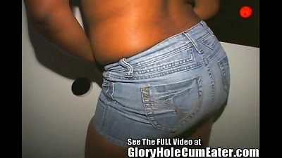 eighteen yr aged dark-hued High university dame Sucks, Fucks, & swallows In The Gloryhole!