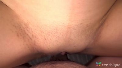 chinese Yukari Mori with huge mounds is hard-on sucker who likes orgy with ex.