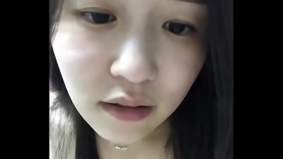 asian girl video call with boyfriend ! So hot