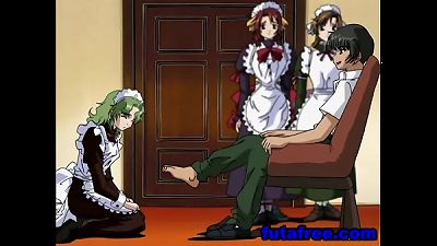 youthful hentai female fellatios firm man rod