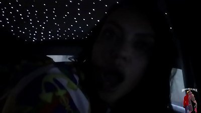 Gibby The Clown humps Mandimayxxx in a rolls Royce Downtown Atlanta