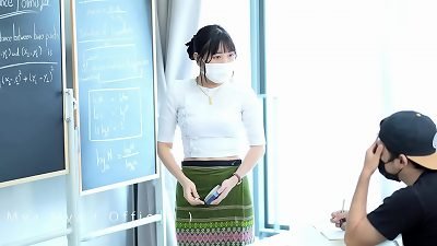 gorgeous schoolteacher loves pulverizing her ass Behind