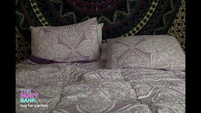 Pretty Southern fledgling teen takes off And tries Panty-Stuffing For The very first Time | The panty Bank - Used panties