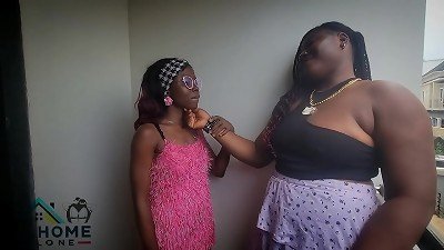 two Bi-Sexual African lezzie bitches love banging orgasm