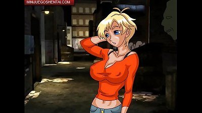 Back Alley hooker - hentai biotch forced in the rump