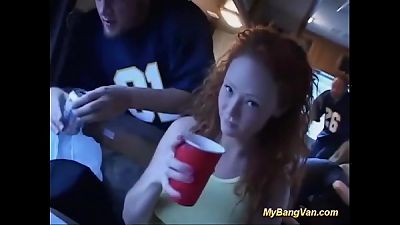 extreme bangbus anal invasion fuck-fest