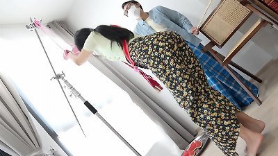 skimpy Street Food damsel seduce senior Headmaster