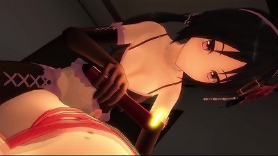 pov gets candle waxed by an hentai mistress