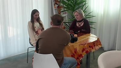 diminutive blonde Before And After Filming bts - mega-bitch Bri