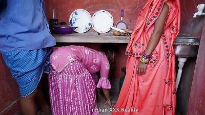 Indian Family in Kitchen xxx in hindi
