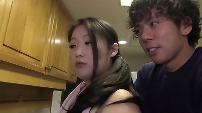 #2 No, Don't cum inside Me! I Was Lost in romp with My Step-Son, then I Got prego