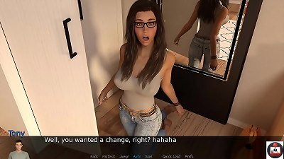 City pleasures episode 19 My magnificent innocent friend I Help Her try On hotter Clothes And The Day ends extrimely scorching When Her handsome arse Attacks Me