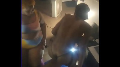 Thot in Texas - threesome MFF banging two African american lesbians