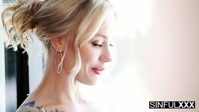 Will I Ever see You Again? sensuous pornstars Angie Lynx & Francis X for SinfulXXX